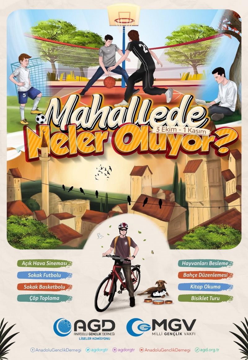 AGD Liseler Komisyonundan, “Mahallede Neler Oluyor?” Etkinlikleri