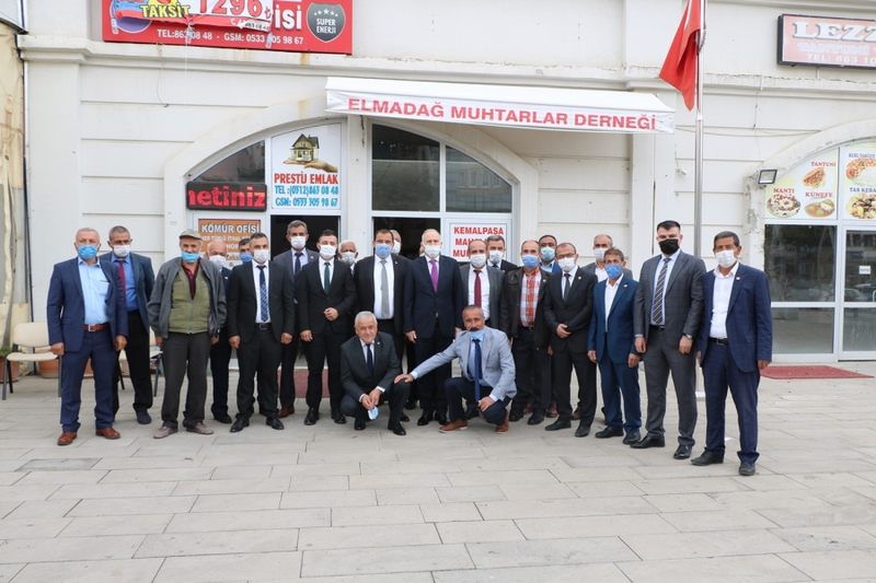  ELMADAĞ’DA MUHTARLAR GÜNÜ COŞKU İLE KUTLANDI