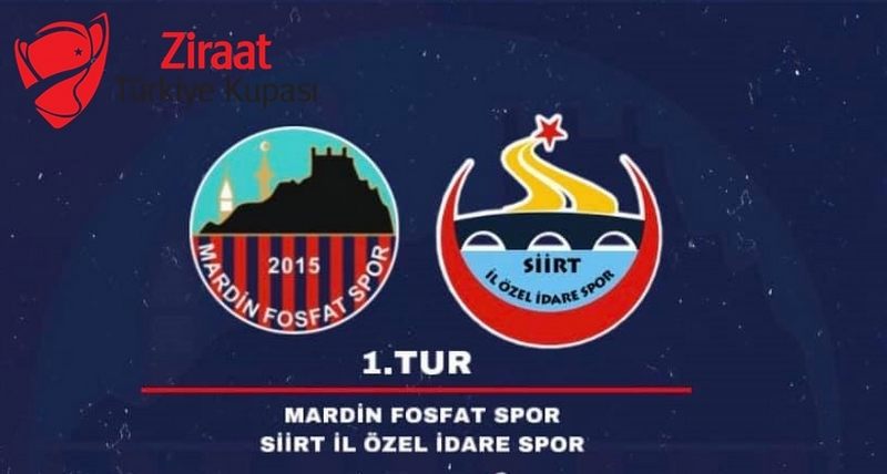 MARDİN FOSFATSPOR TÜRKİYE ZİRAAT KUPASI İLK MAÇINI 14 EKİM ÇARŞAMBA GÜNÜ OYNAYACAK