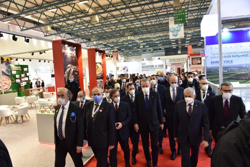 Cumhurbaşkanı Erdoğan, MÜSİAD EXPO 2020’yi ziyaret etti