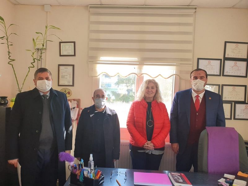 SAADET PARTİSİ ÇANKAYA ÖRGÜTÜNDEN   MAHALLE MUHTARLARINA  ZİYARETLER