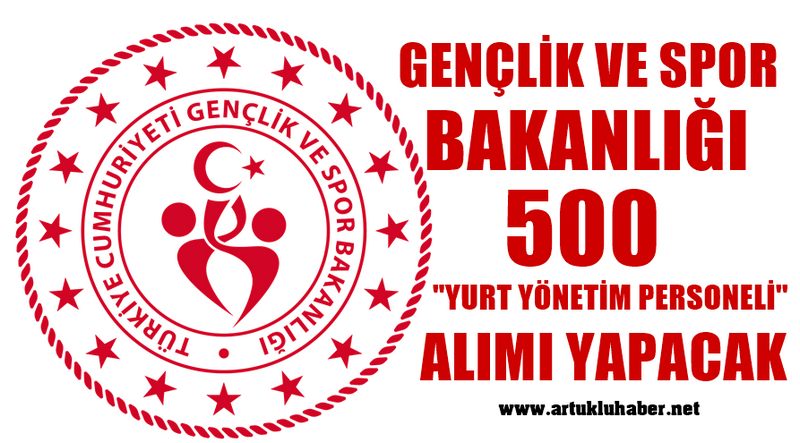 GENÇLİK VE SPOR BAKANLIĞI 500 