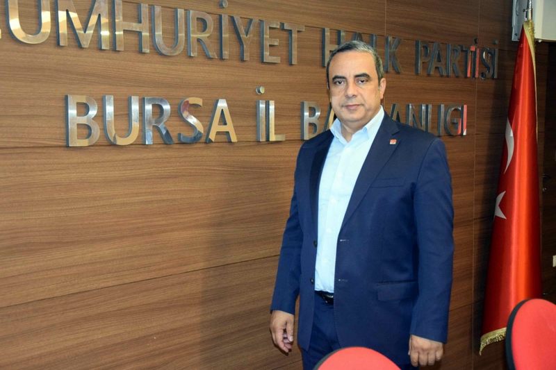 CHP BURSA İL BAŞKANI KARACA