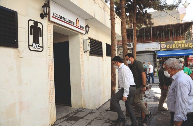 KIZILTEPE BELEDİYESİ MODERN ŞEHİR TUVALETİ HİZMETE GİRDİ