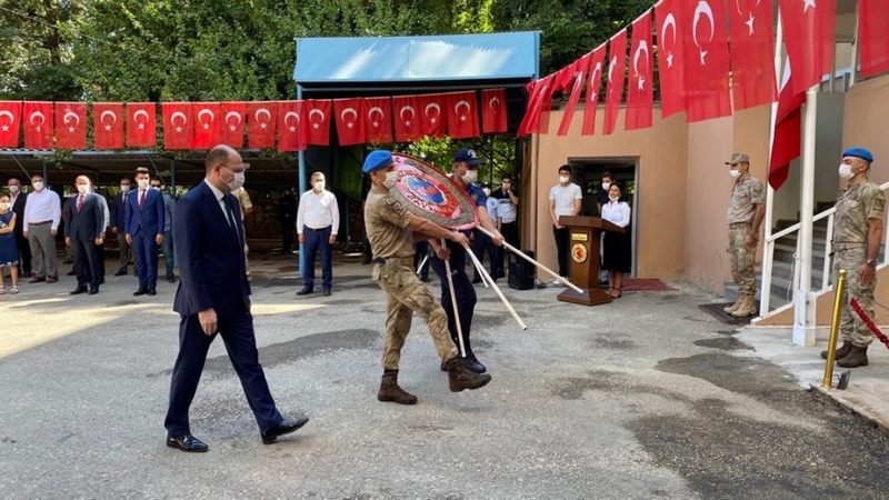 Mazıdağı ilçesinde 30 Ağustos Zafer Bayramı Düzenlenen Törenle Kutlandı 