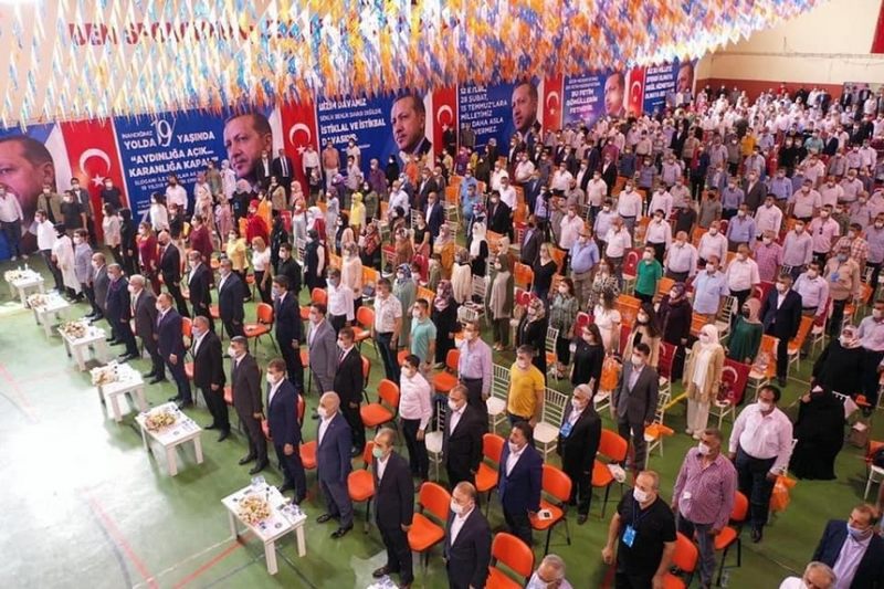 AK PARTİ MİDYAT İLÇESİ 7.OLAĞAN KONGRESİNDE ATİLLA YARIŞ YENİDEN SEÇİLDİ