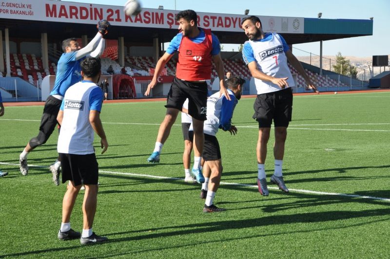 MARDİN 1969 SPOR EROKSPOR  MAÇI HAZIRLIKLARINA BAŞLADI