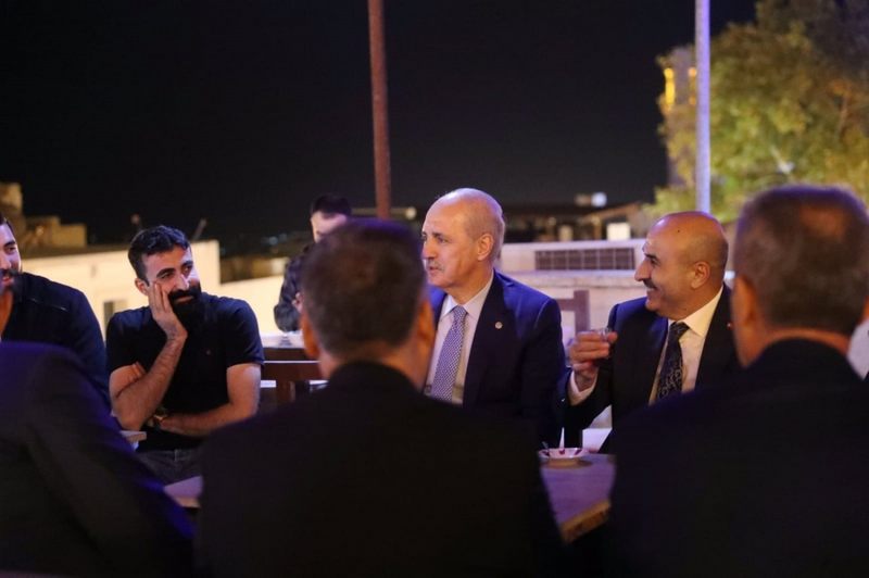 Mardin Valisi  Demirtaş, AK Parti Genel Başkanvekili Numan Kurtulmuş İle Beraber Gençlerle Buluştu