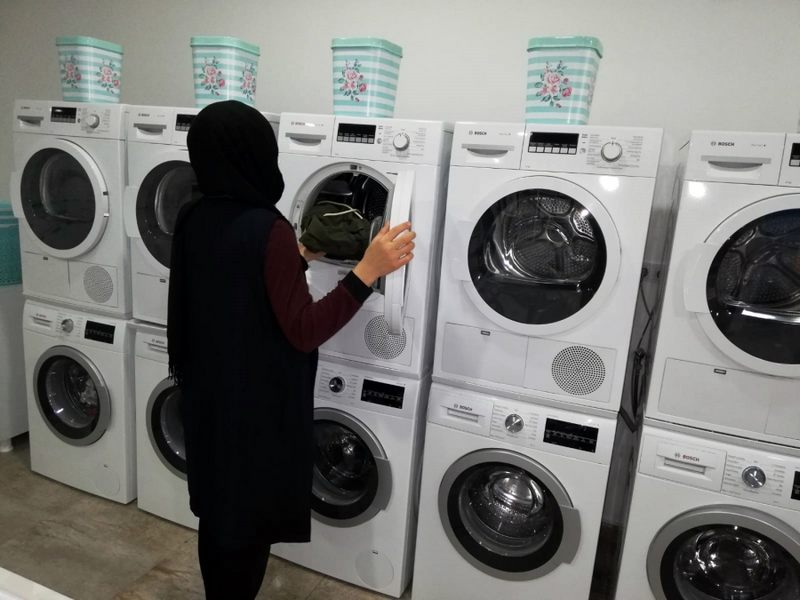 Mardin  Büyükşehir Belediyesinden ücretsiz çamaşır yıkama ve ütü hizmeti ....