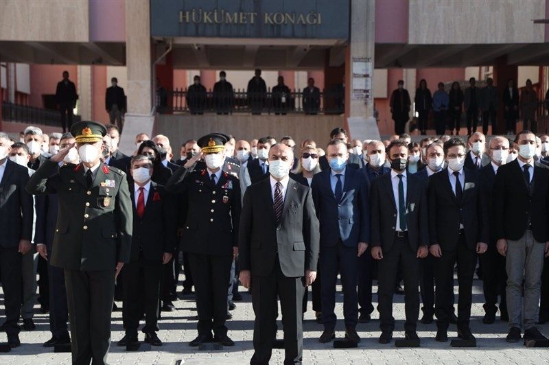 GAZİ MUSTAFA  KEMAL ATATÜRK 83.ÖLÜM YILDÖNÜMÜNDE MARDİN