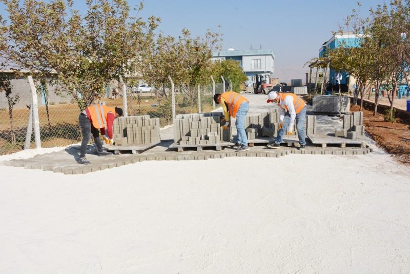 Kızıltepe İlçesinde 700 bin Metrekare Parke Taşı Döşemesi Yapıldı