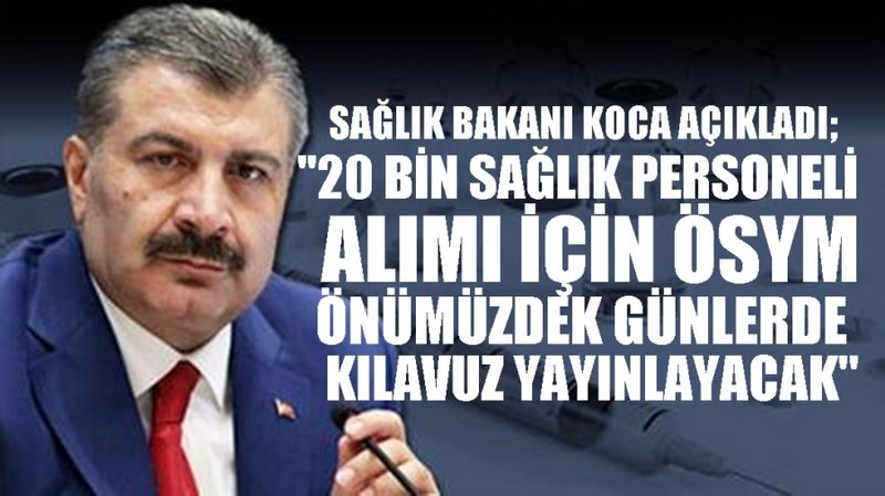 SAĞLIK BAKANI KOCA