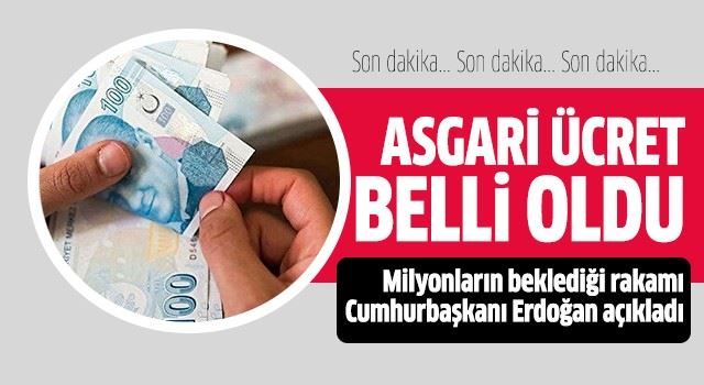 ASGARİ ÜCRET NET 4.253.40 TL OLDU