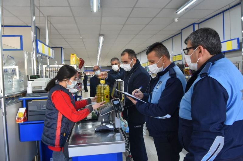 Nusaybin’de Marketlerde Fahiş Fiyat Denetimi Yapıldı.