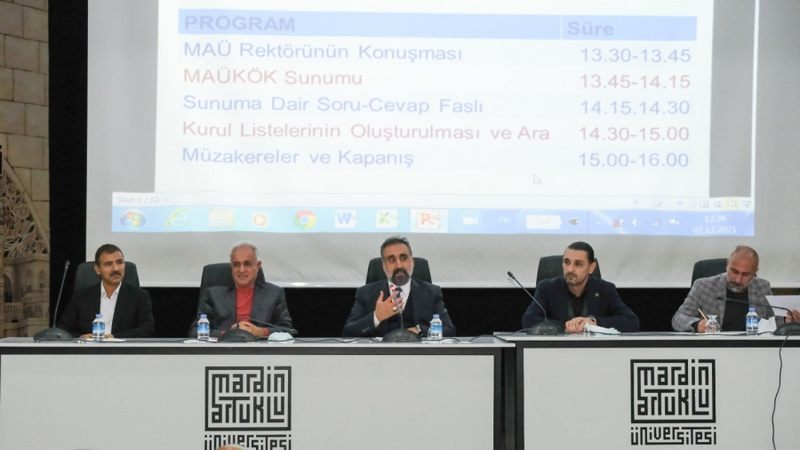 MARDİN ARTUKLU ÜNİVERSİTESİ BOLGESEL KALKINMA İÇİN  ÇALIŞMA YÜRÜTECEK!