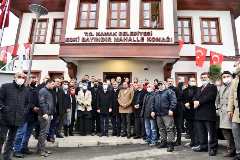 Mamak’a bir Mahalle Konağı Daha