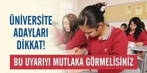 DİKKAT! Üniversite adayları, HES kodunuzu almayı unutmayın! 