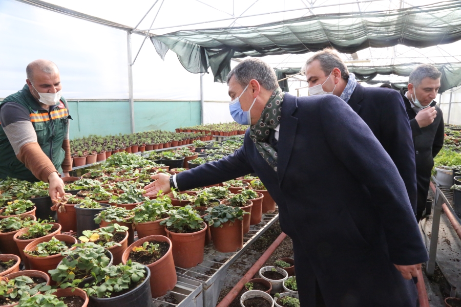 Başkan Şimşek, işçilerin sofrasına konuk oldu… 