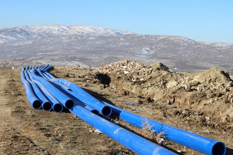 ELMADAĞ ‘DA YENİ SU KAYNAKLARI  İÇİN DÜĞMEYE BASILDI