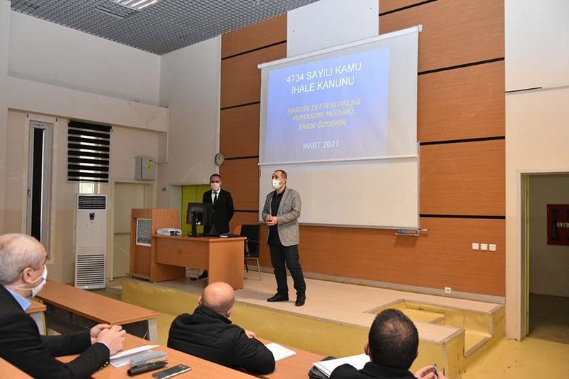 Mardin Artuklu Üniversitesinde  ‘Mali Mevzuat Hizmet İçi Eğitim’ Seminerleri  