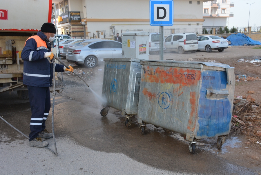 KIZILTEPE BELEDİYESİNDEN TEMİZLİK SEFERBERLİĞİ