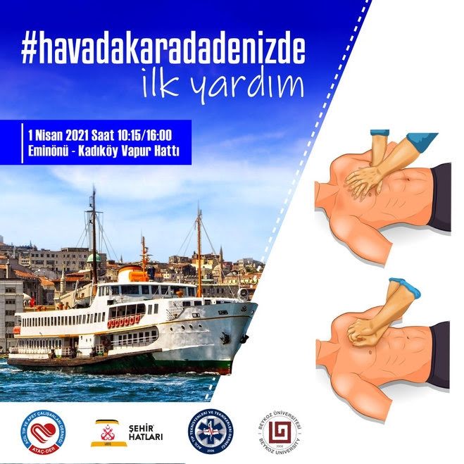 VAPURDA İLK YARDIM EĞİTİMİ VERİLECEK