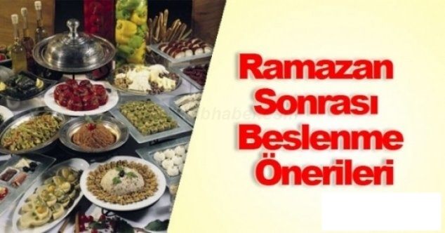  Ramazan Bayramı ve Sonrası için Beslenme Önerileri   
