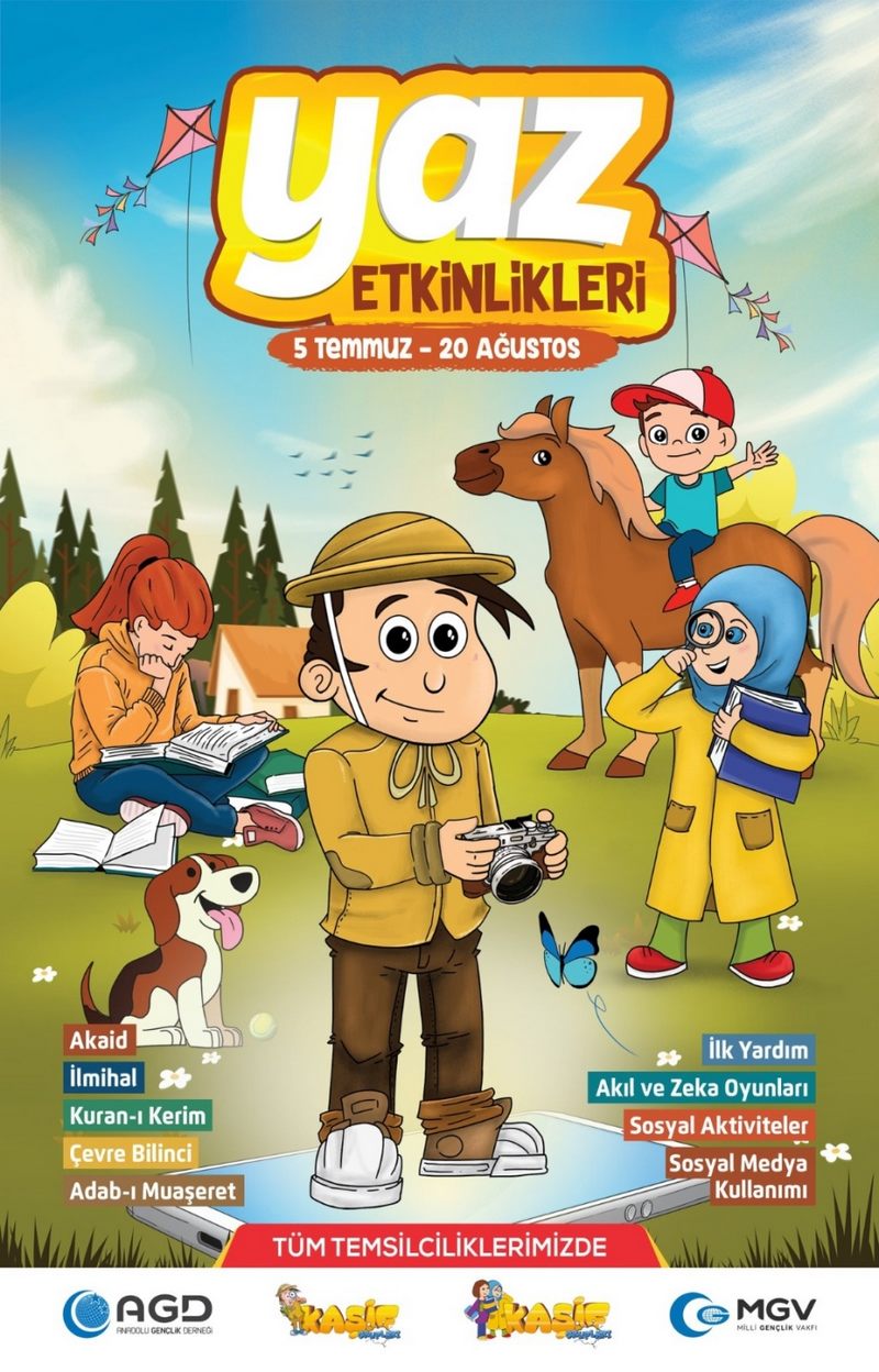 AGD YAZ ETKİNLİKLERİ BU YIL DA DOPDOLU!
