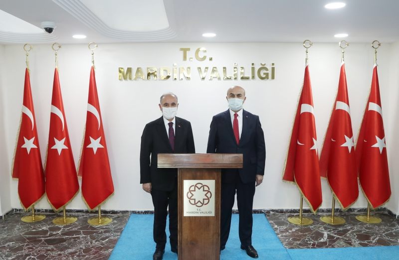 Emniyet Genel Müdürü Aktaş Mardin Valisi  Demirtaş’ı Ziyaret Etti