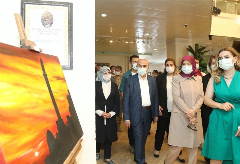 Mardin Valisi  Demirtaş, “Şehr-i Gönül” Konulu Resim Sergisi Açılışına katıldı