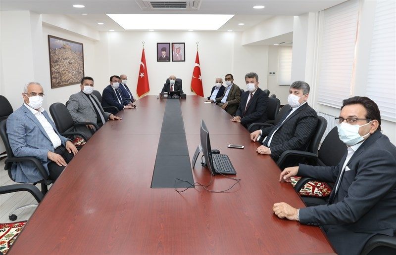 Mardin Valisi Mahmut  Demirtaş’a Kadim Aşiretler Federasyonundan Ziyaret