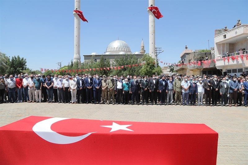 Mardinli Şehit Uzman Çavuş Altun Dualarla Son Yolculuğuna Uğurlandı