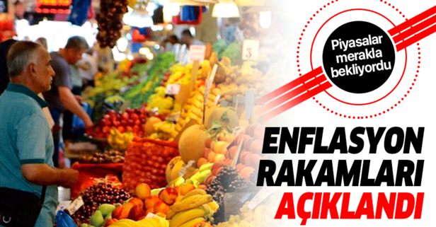 TÜİK  HAZİRAN AYI ENFLASYON  RAKAMLARINI AÇIKLADI