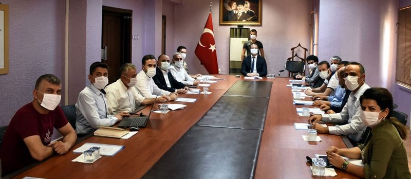 NUSAYBİN KAYMAKAMLIĞINDA 2.DÖNEM KADINA YÖNELİK  ŞİDDET DEĞERLENDİRME TOPLANTISI