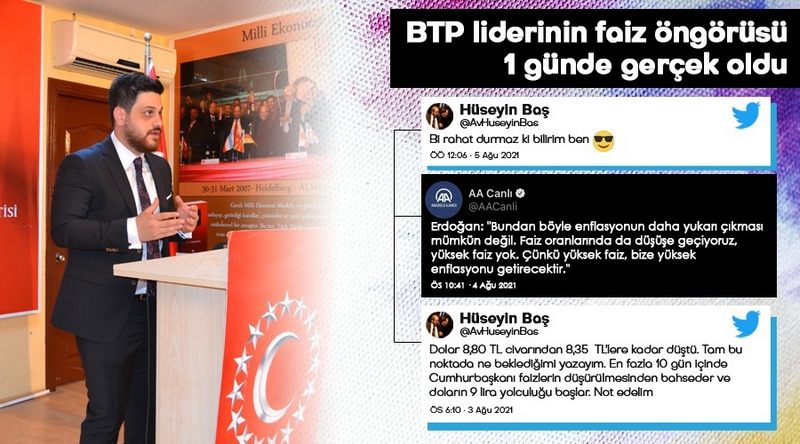 BTP lideri Hüseyin Baş