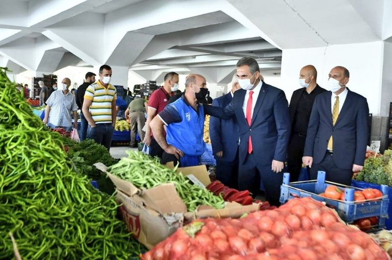 Başkan Köse’den pazar denetimi