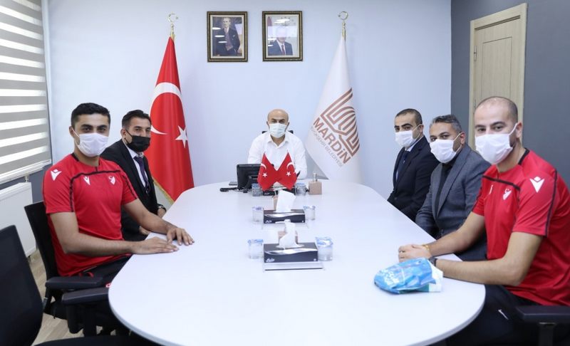 Hakemlerden Mardin Valisi Demirtaş’a Ziyaret