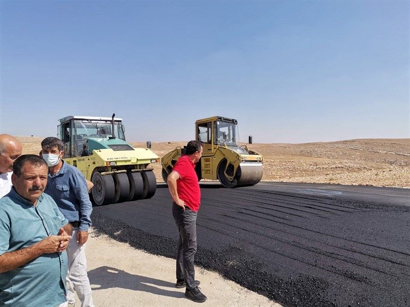 Artuklu- Yeşilli   Yolunda Asfaltlama  Çalışmaları Başladı