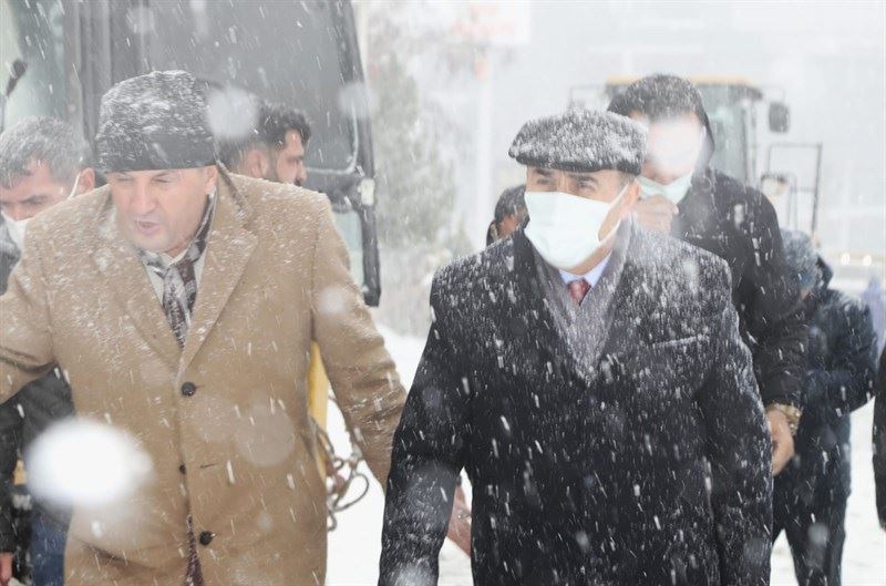 Mardin Valisi Mahmut  Demirtaş, Yol Açma Çalışmalarını İnceledi