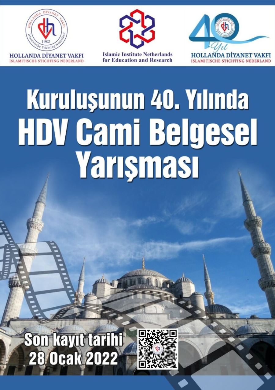 HOLLANDA DİYANET VAKFI’NDAN ‘CAMİ BELGESEL’ YARIŞMASI