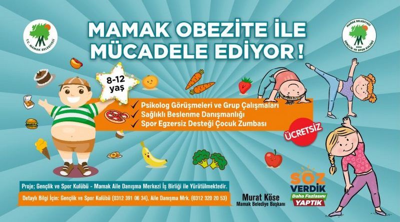 Mamak Obezite İle Mücadele Ediyor