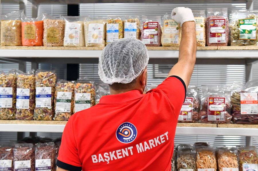 BAŞKENT MARKET ÜRÜNLERİ BİR ‘TIK’LA KAPIDA