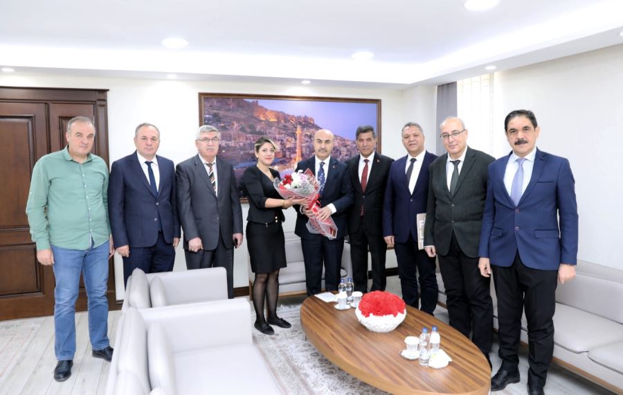 PTT Mardin Teşkilatından, Mardin Valisi  Demirtaş’a Ziyaret
