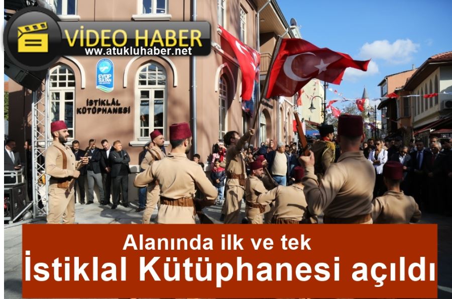 Alanında ilk ve tek! İstiklal Kütüphanesi açıldı