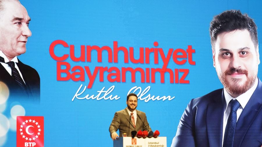 BTP lideri Hüseyin Baş Cumhuriyet Şöleni