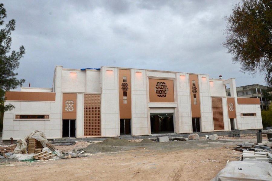 Midyat Belediyesi kültür ve kongre merkezi Tamamlanma Aşamasında..