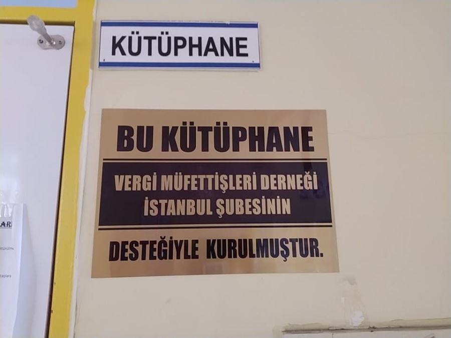 Vergi Müfettişleri Van’da kütüphane kurdu