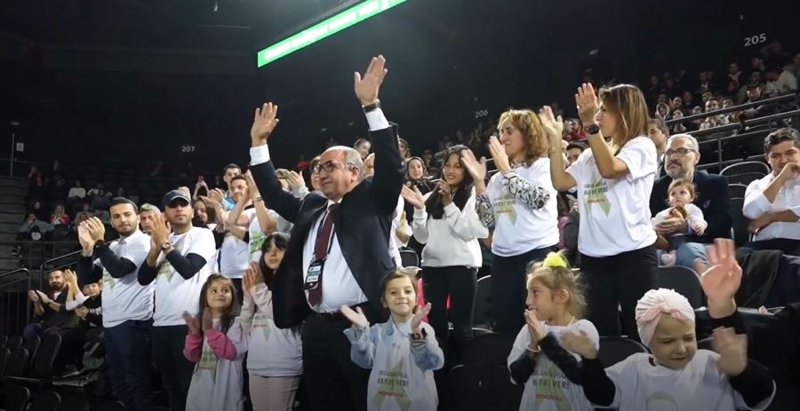     BASKETBOLUN ŞAMPİYONLAR LİGİNDE ORGAN BAĞIŞI MESAJI