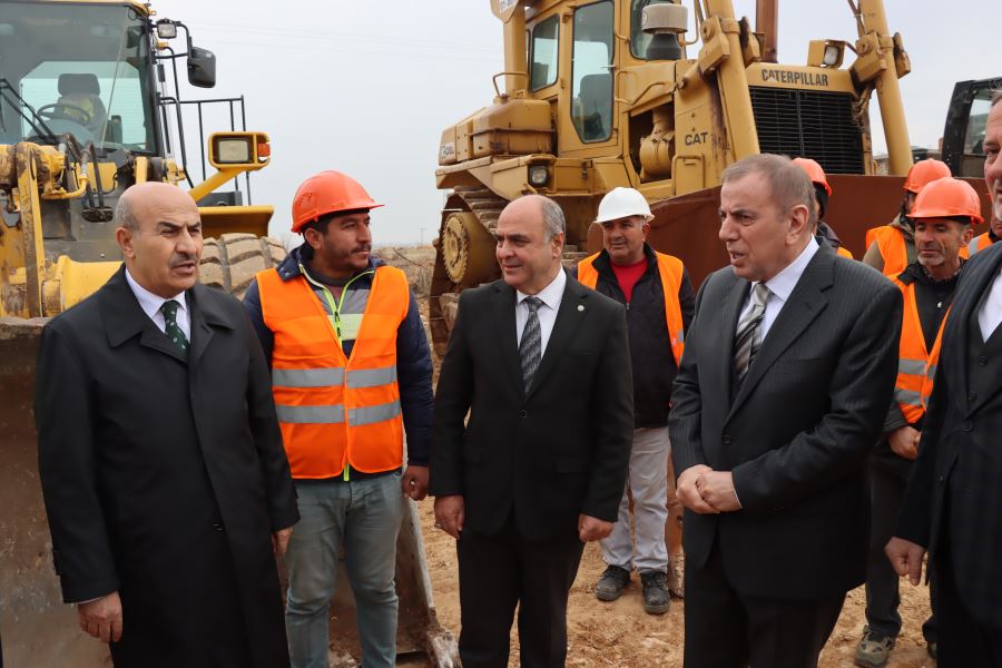 Mardin-Midyat karayolunun ikinci etap yol çalışmalarına başlandı