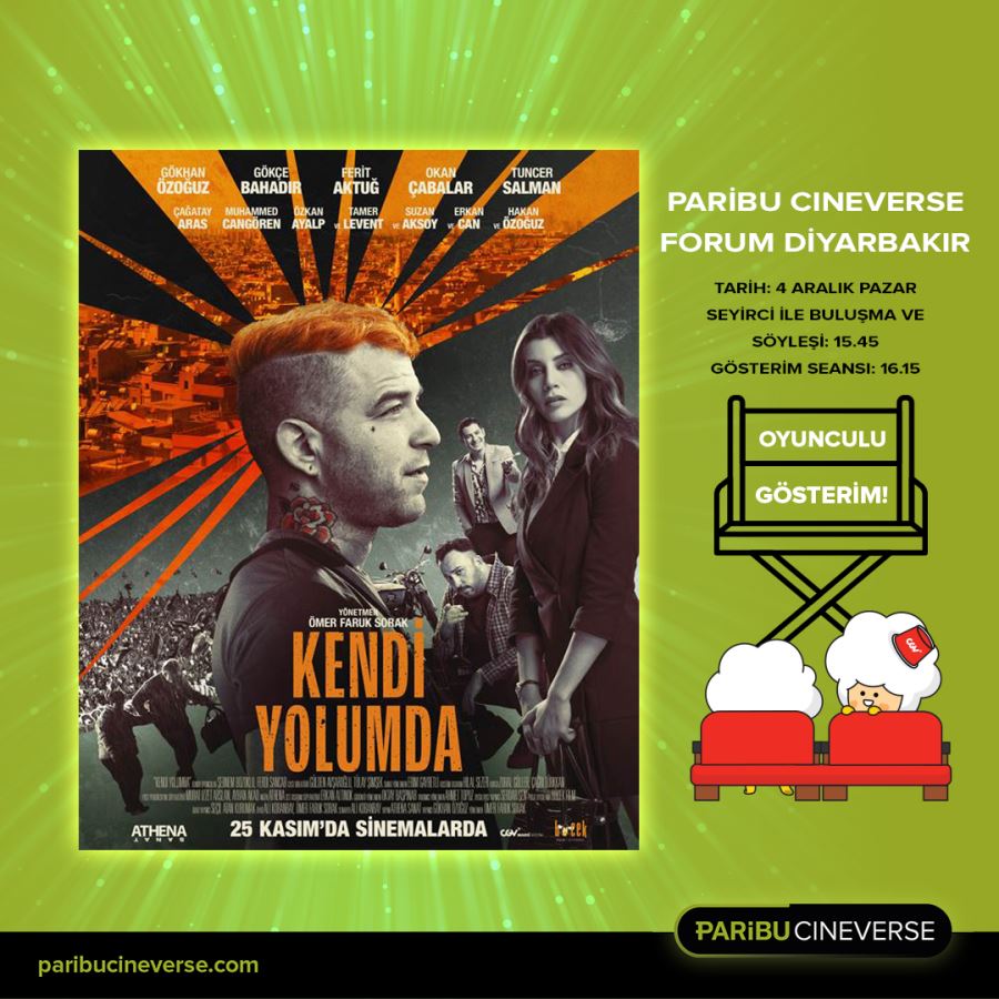 Kendi Yolumda  Filmi Diyarbakır’da Sinemaseverlerle Buluşuyor